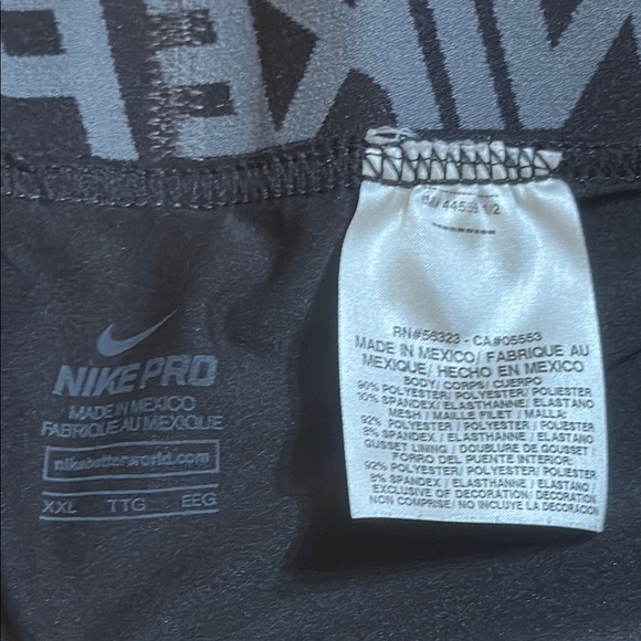 Nike Pro Athletic Compression Pants - Picture 3 of 8